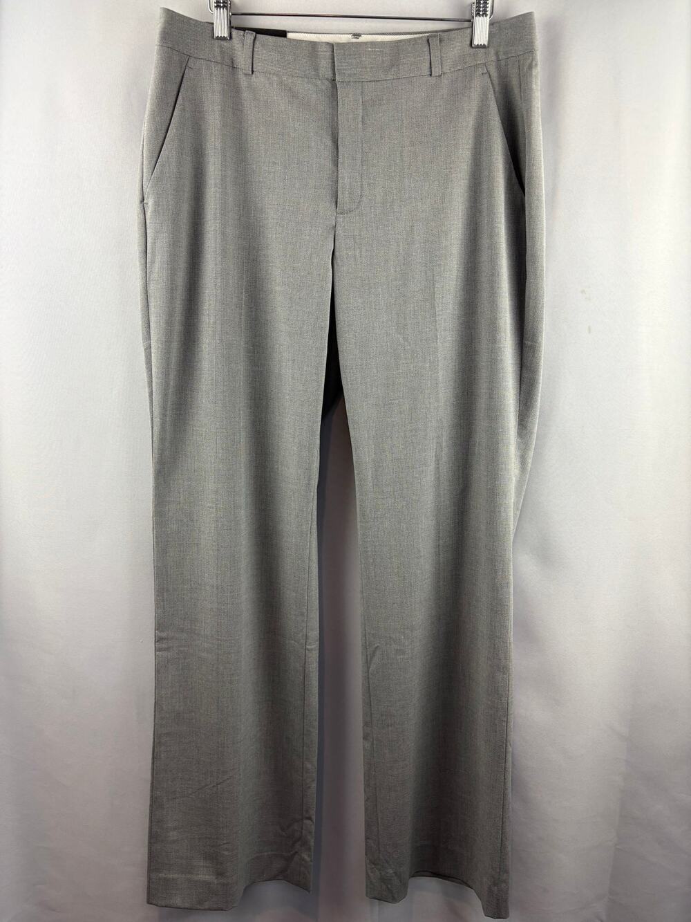 Women’s Banana Republic Size 10 Light Gray Pleated Pants